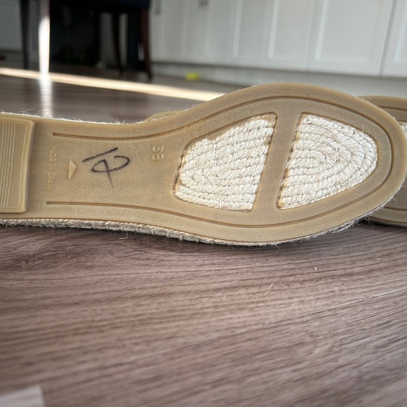 MAYPOL Made In Spain Colorful Striped Ballerina Espadrille Flats Size 38 (7.5) - Picture 3 of 7